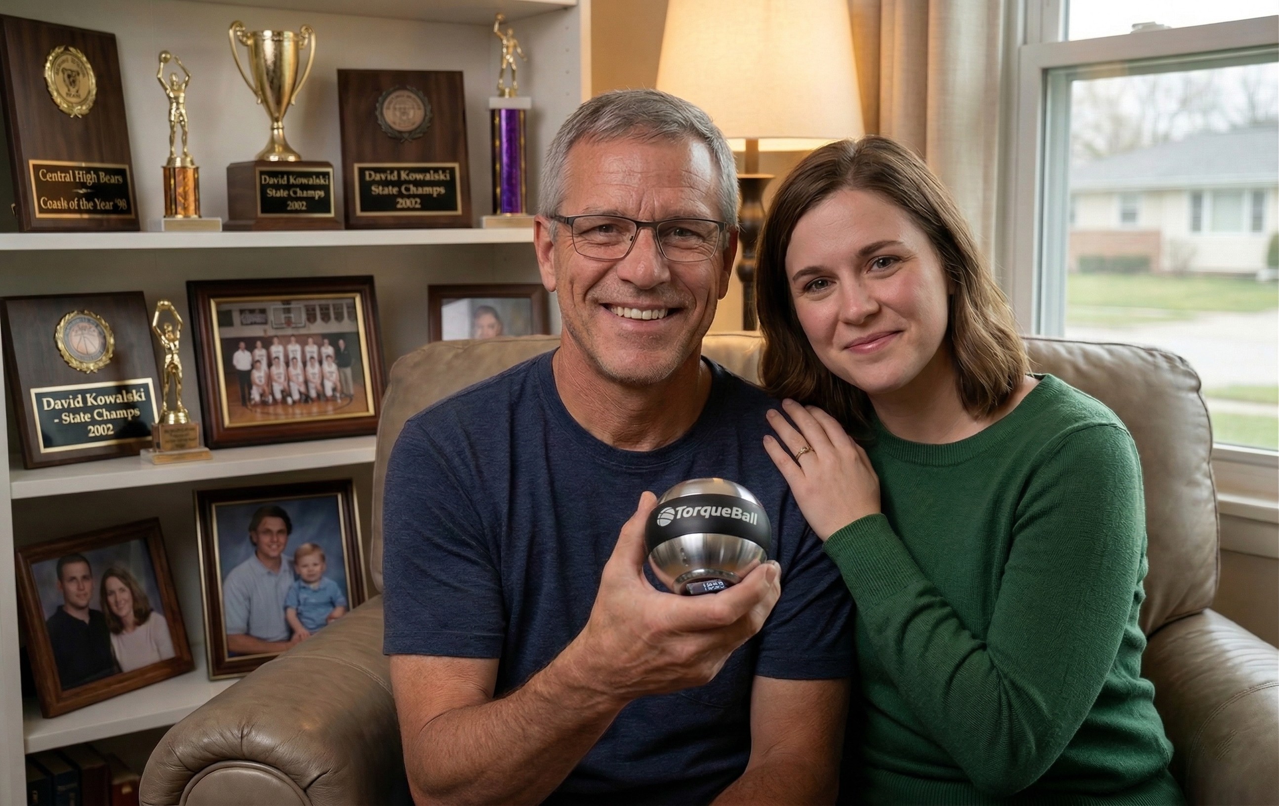 Hold on … a weak grip has been linked to poor cognitive function, osteoporosis, obesity and the risk of falls 